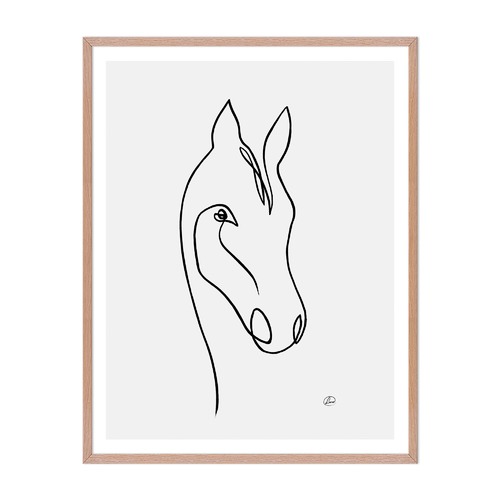Horse 1 Framed Wall Art