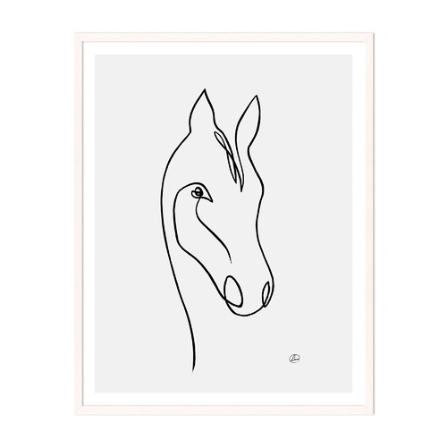 Horse 1 Framed Wall Art