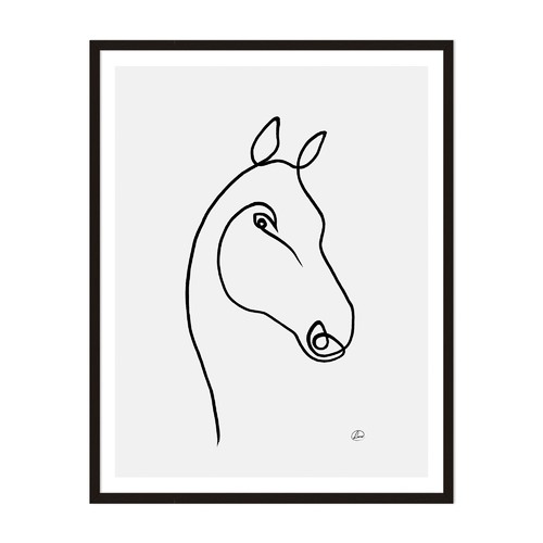 Horse 3 Framed Wall Art