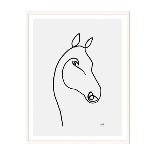 Horse 3 Framed Wall Art