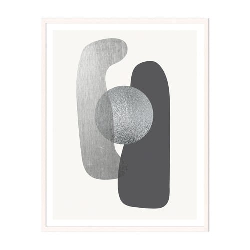 Metallic Compound 3 Framed Wall Art