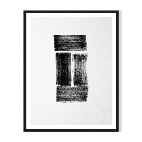 Lines II Framed Printed Wall Art