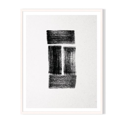 Lines II Framed Printed Wall Art