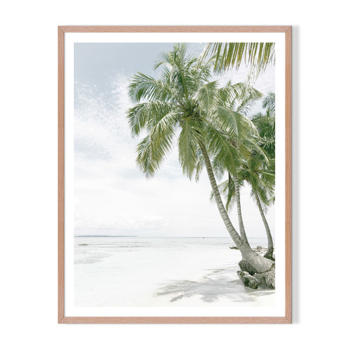 Artefocus Perfect Island Framed Printed Wall Art | Temple & Webster