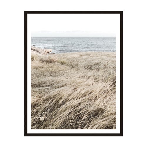 Ocean Grass Framed Printed Wall Art