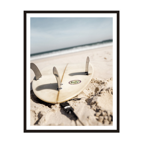 Thruster Fin Framed Printed Wall Art