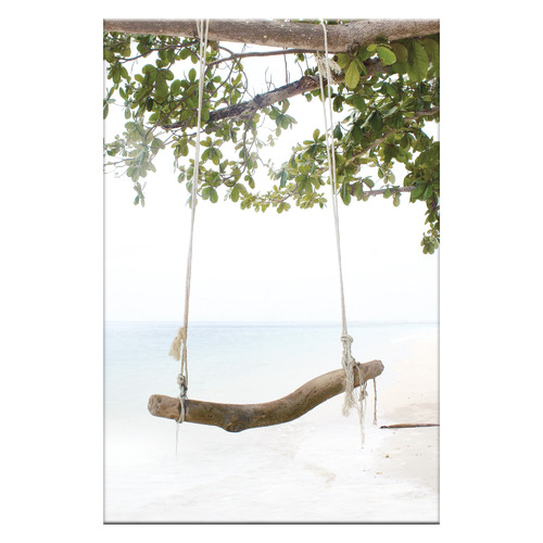 Swing Swing Stretched Canvas Wall Art
