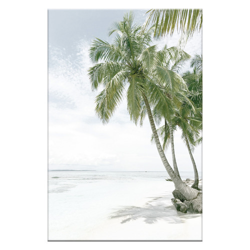 Perfect Island Stretched Canvas Wall Art