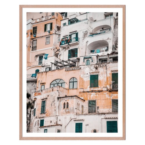 4 Piece Vintage Italia Gallery Wall Art Set