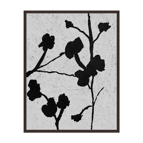 Bold Textures 1R Framed Printed Wall Art Temple & ster