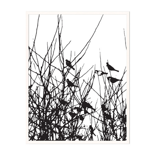 Sparrow L Printed Wall Art