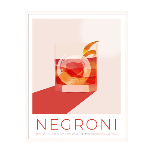 Negroni Printed Wall Art