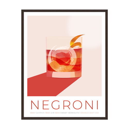 Negroni Printed Wall Art