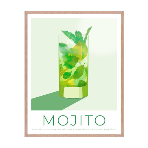 Mojito Printed Wall Art