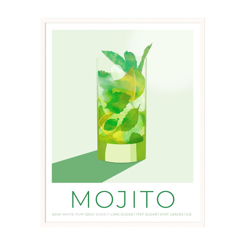 Mojito Printed Wall Art