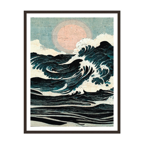 Influential Wave 2 Framed Printed Wall Art