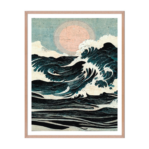Influential Wave 2 Framed Printed Wall Art