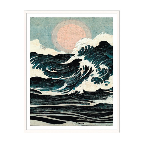 Influential Wave 2 Framed Printed Wall Art