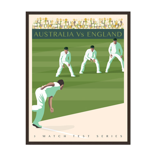 Cricket Poster 1 Framed Printed Wall Art