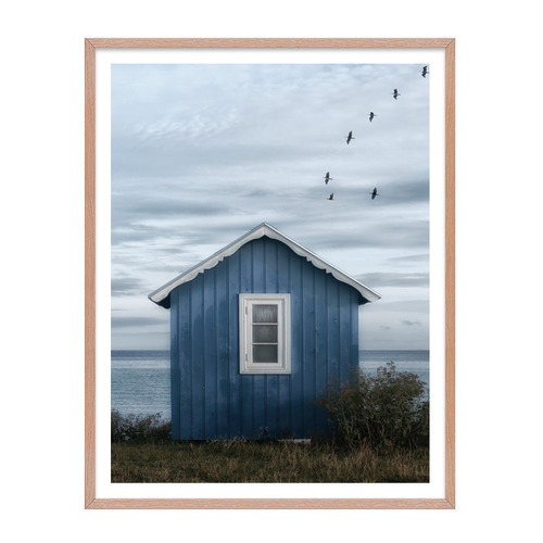 4 Piece Blue Silence Wall Art Set