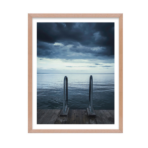 4 Piece Blue Silence Wall Art Set