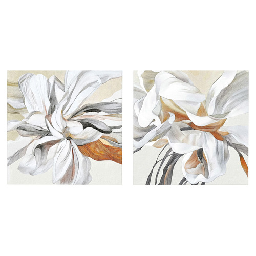 Bloom Serenity Canvas Wall Art Diptych
