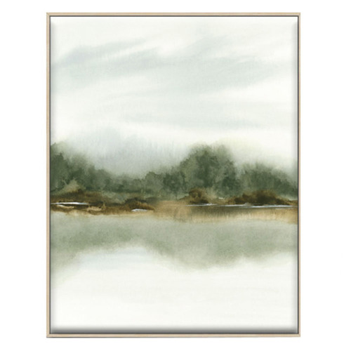 4 Piece Emerald Veil Canvas Wall Art Set