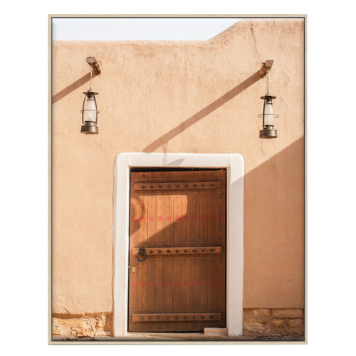 3 Piece Golden Facades Canvas Wall Art Set