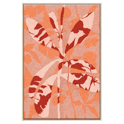 3 Piece Rust Reveric Canvas Wall Art Set