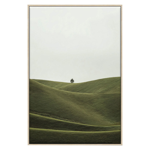 4 Piece Emerald Horizons Canvas Wall Art Set
