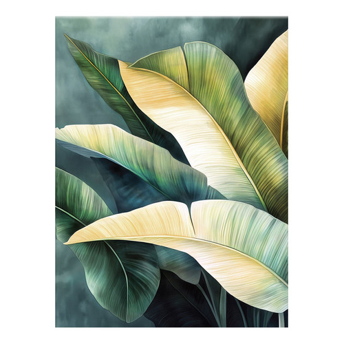 Vibrant Foliage Canvas Wall Art Diptych