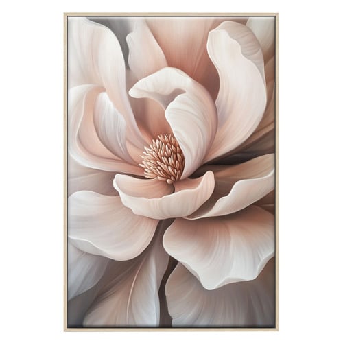 4 Piece Blush Lines Canvas Wall Art Set