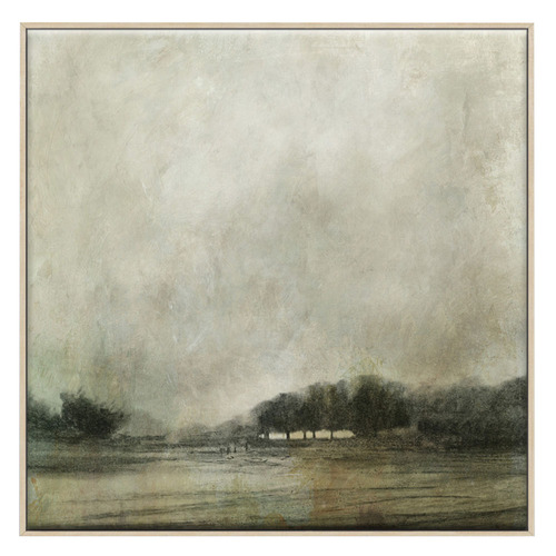 3 Piece Distant Greens Canvas Wall Art Set