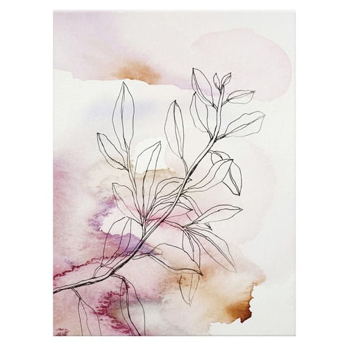 Blush Botanics Wall Art Diptych