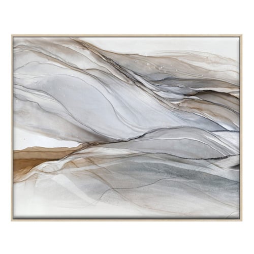4 Piece Blush Lines Canvas Wall Art Set