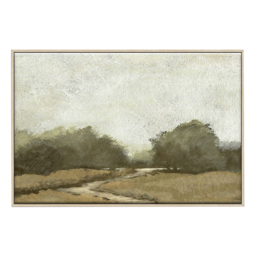 3 Piece Distant Greens Canvas Wall Art Set