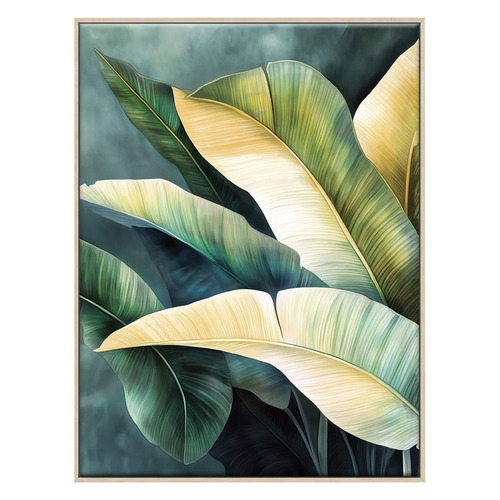 Vibrant Foliage Canvas Wall Art Diptych