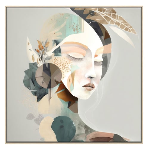 2 Piece Fragmented Beauty Canvas Wall Art Set