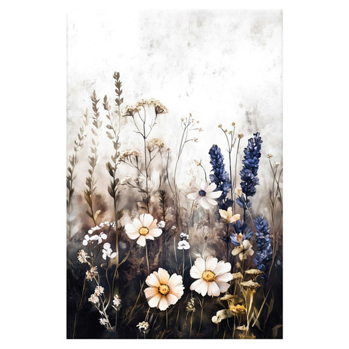 Wild Meadows Canvas Wall Art Triptych