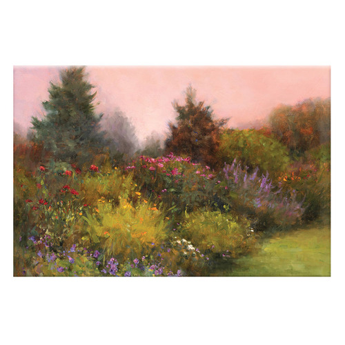 2 Piece Floral Haze Canvas Wall Art Set