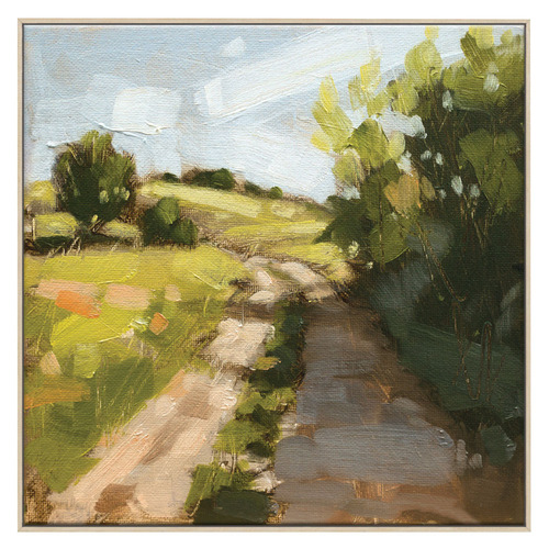Summer Stroll Canvas Wall Art Diptych