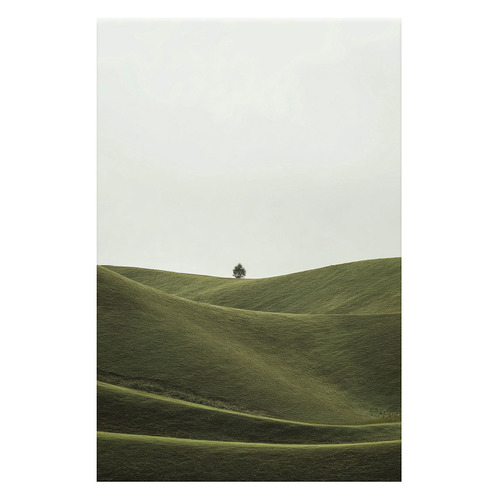 4 Piece Emerald Horizons Canvas Wall Art Set