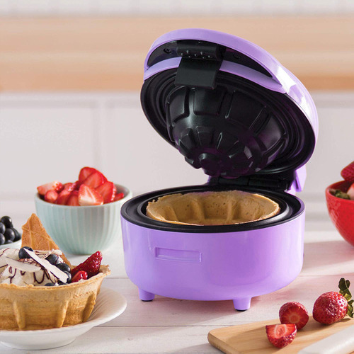TimeTreasureHome NonStick Waffle Bowl Maker Temple & ster