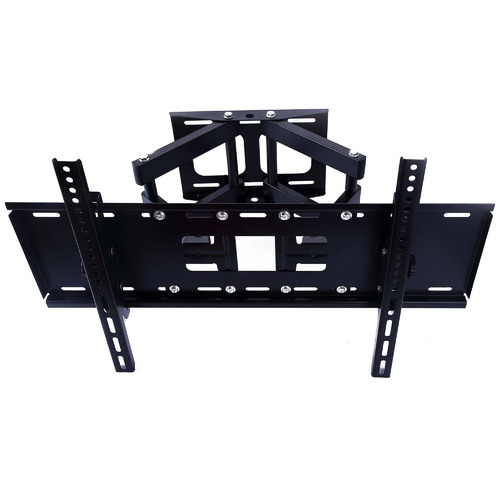 Black Double Arm Swivel TV Bracket