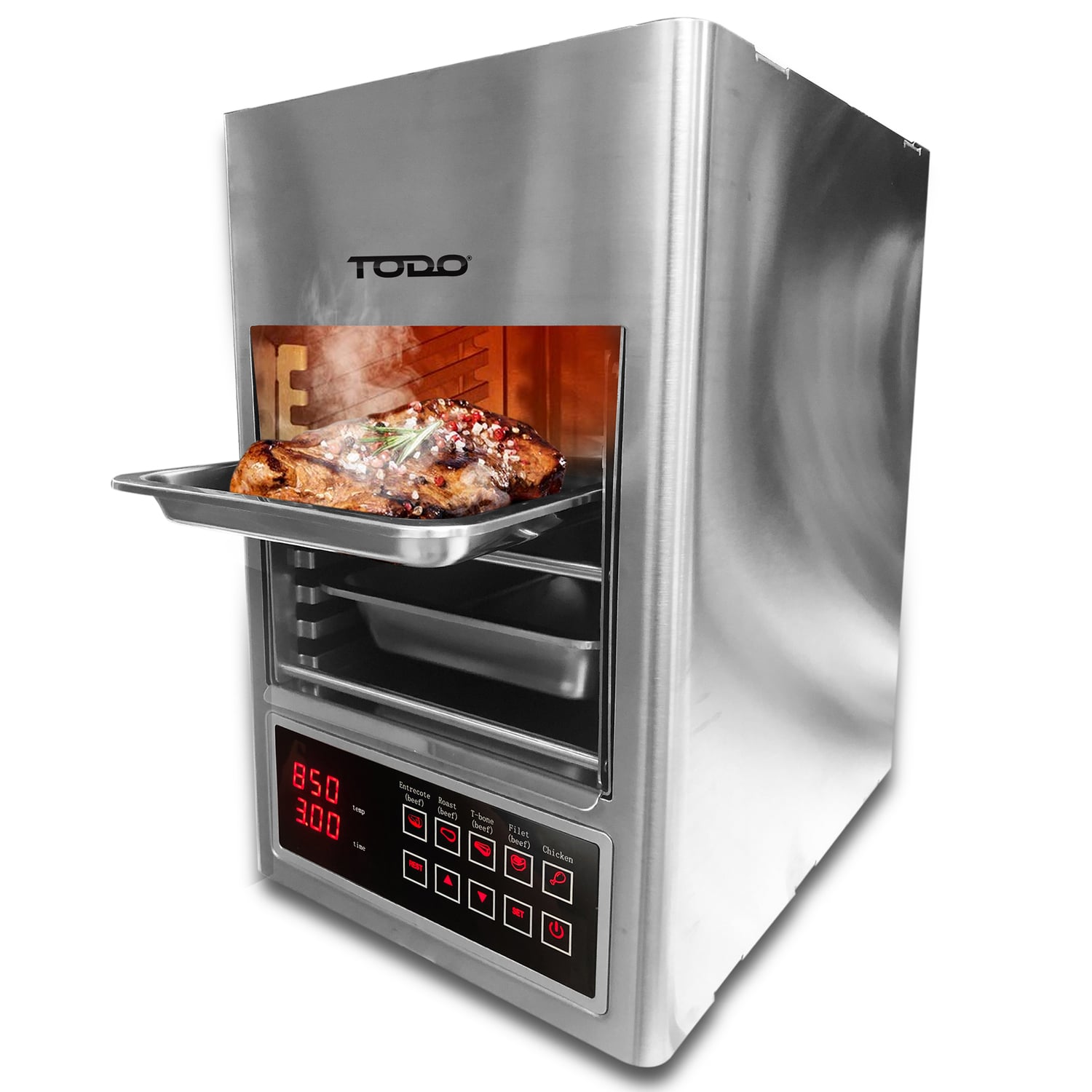 Silver Todo Electric Grill Oven