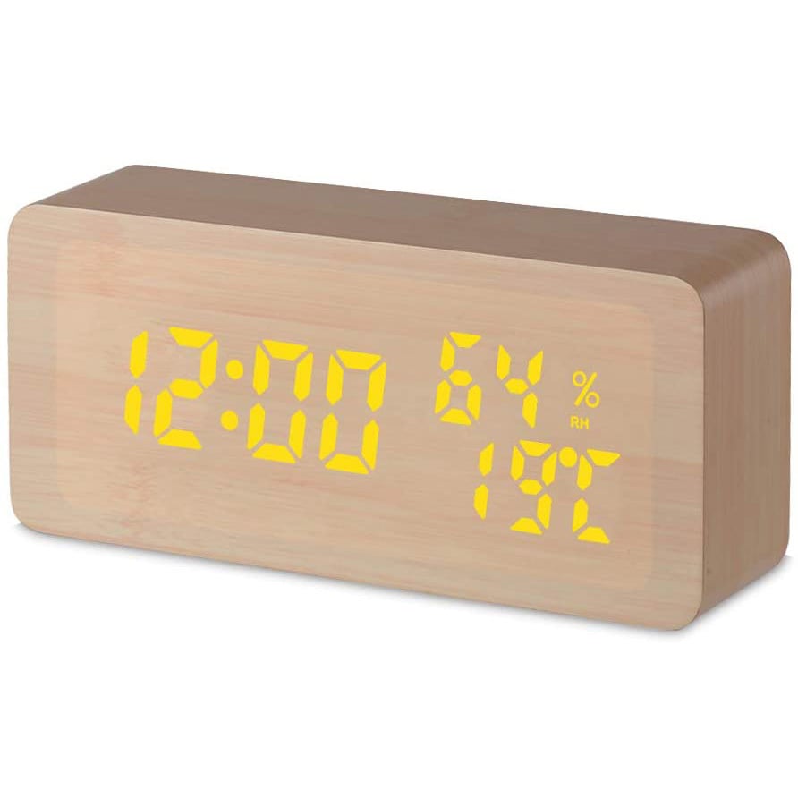 Multi-Coloured LED Digital Alarm Clock