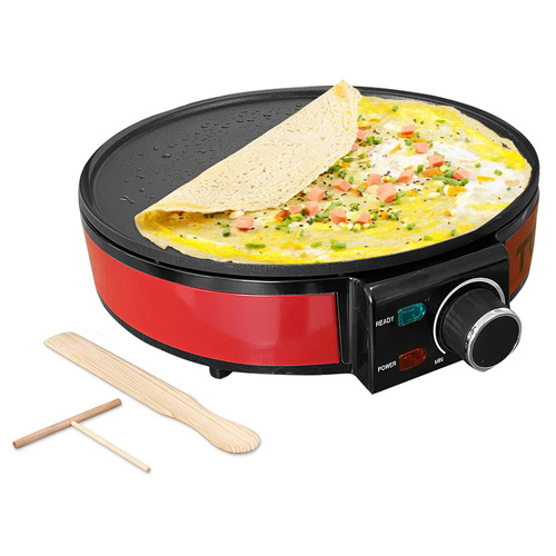 TimeTreasureHome Evie Non-Stick Crepe Maker | Temple & Webster