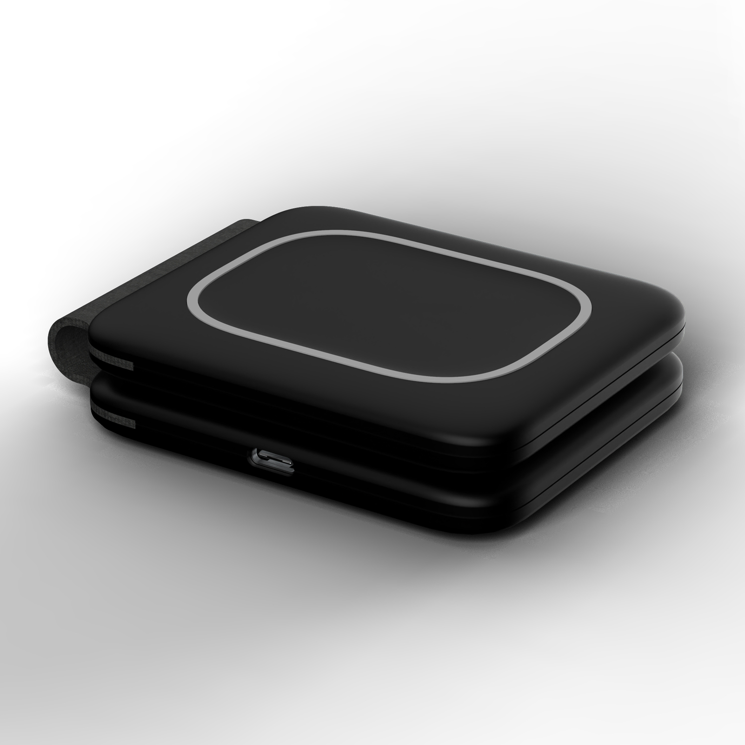 Black 2-in-1 Gadget Wireless Charger