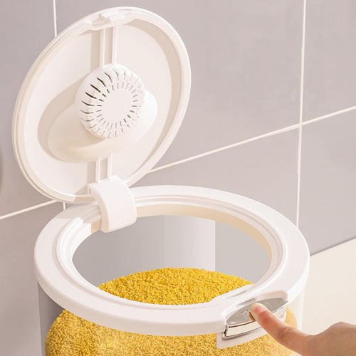 White Grain Storage Container