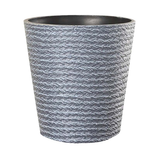 Ceramic-Look Resin Plant Pot